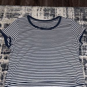 Seriously Soft Striped Crop Top!